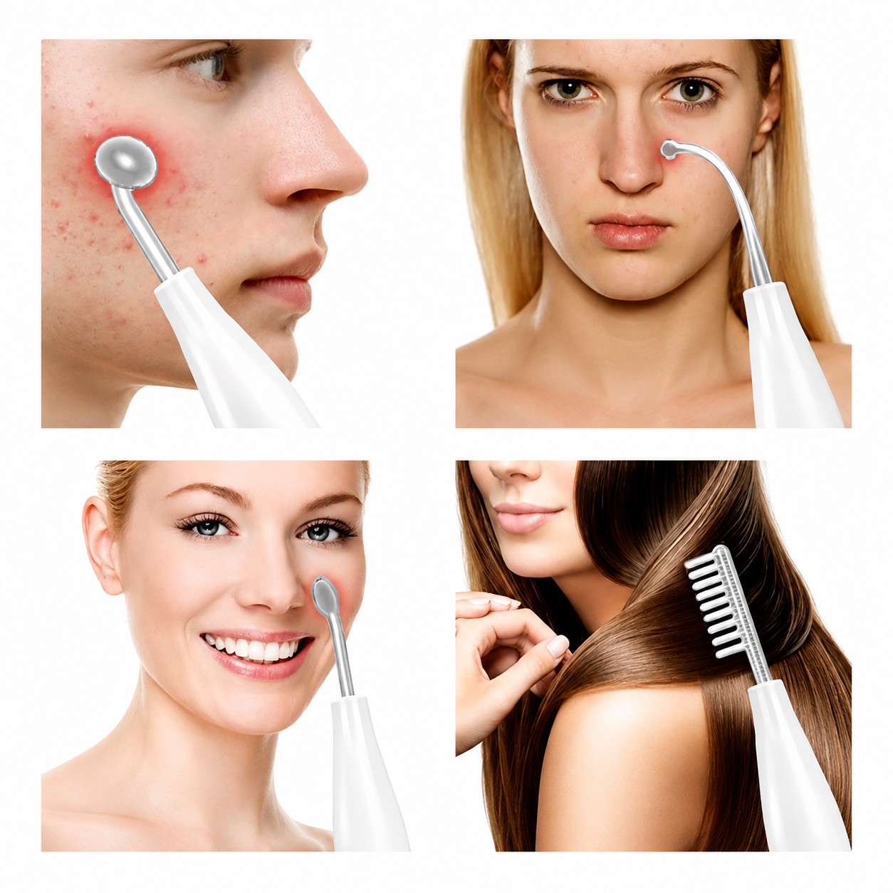 DermaPulse  Darsonval  6 Pelot ELEKTROD