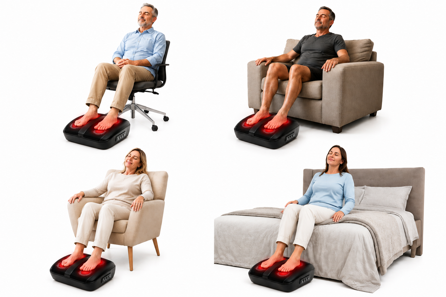 TheraFoot – Masażer do Stóp Shiatsu z Podgrzewaniem na Podczerwień